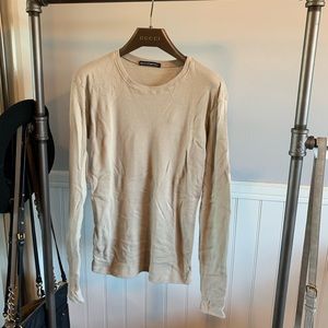 One size tan Brandy Melville long sleeve